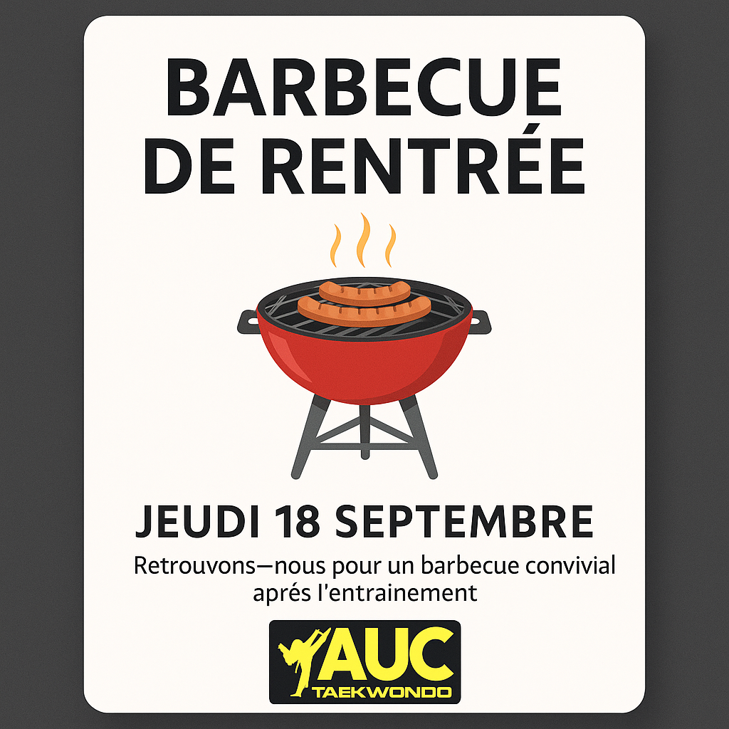 Barbecue de Rentrée – Jeudi 18 septembre